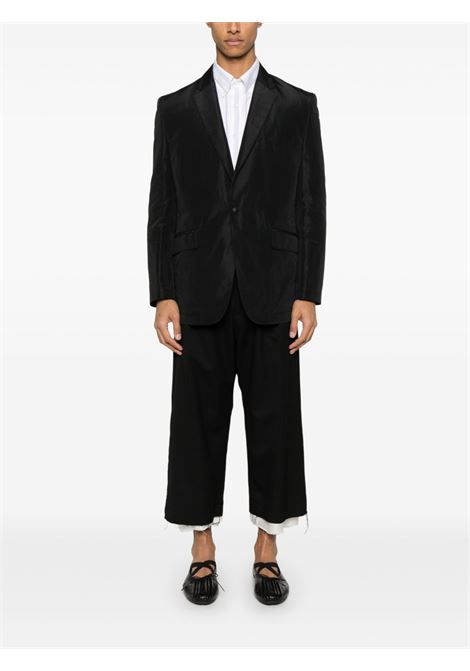 Blazer in shantung nero Comme Des Garçons - uomo COMME DES GARCONS HOMME | HOJ0021